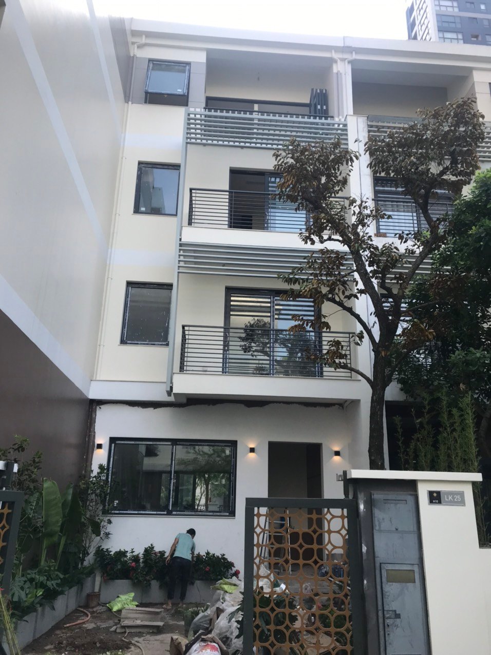 View phía trước công trình